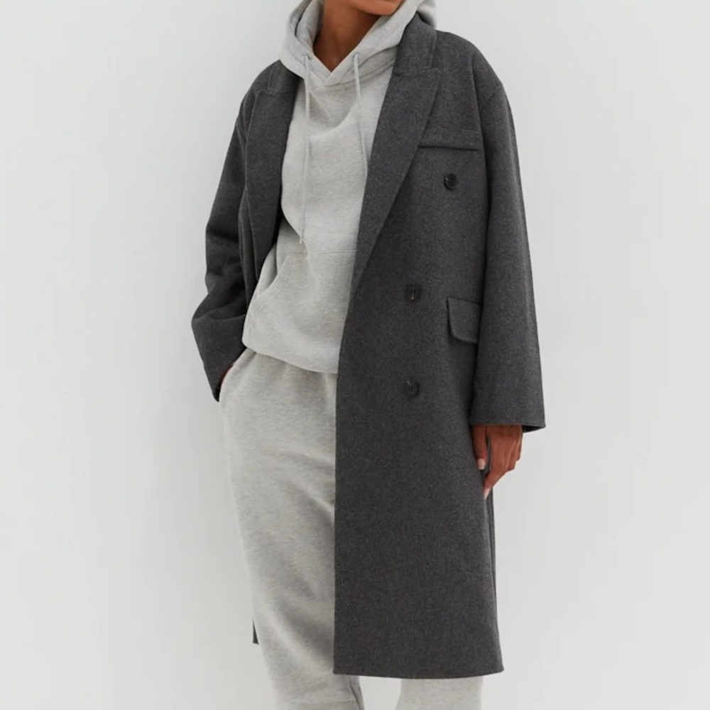 Style Addict Wool Trench Coat